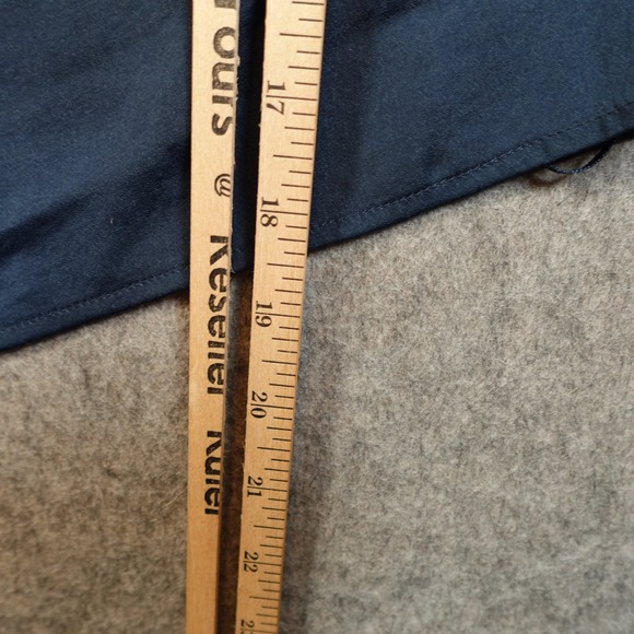 Free People Top Womens Small Hattie Tank Drape Front Navy Blue Tie Straps - Picture 11 of 12